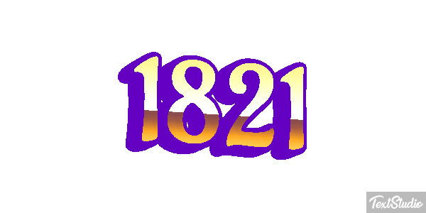 1821 Efecto de texto
