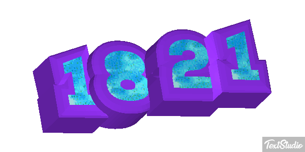 1821 Efecto de texto