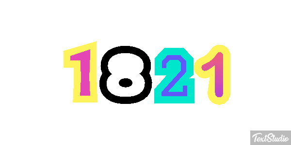 1821 Efecto de texto