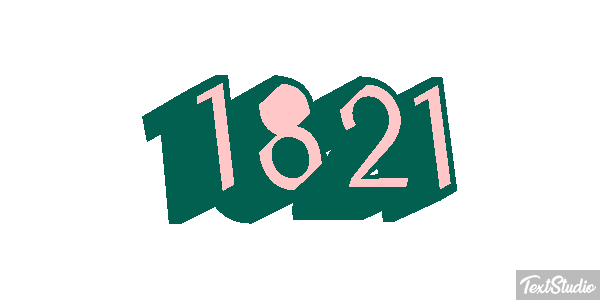 1821 Efecto de texto