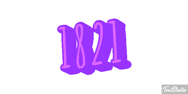 1821 Efecto de texto