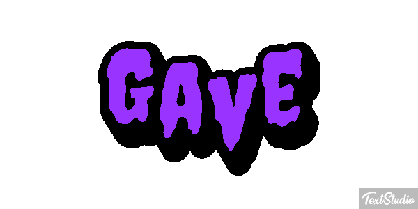 Gave Text effect