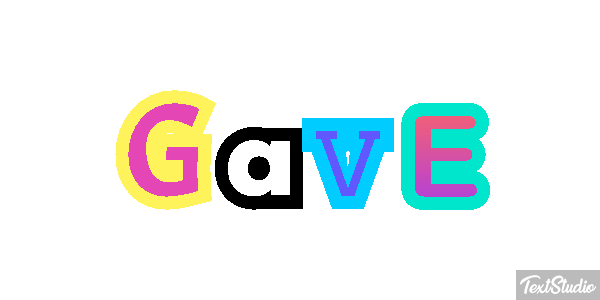 Gave Text effect