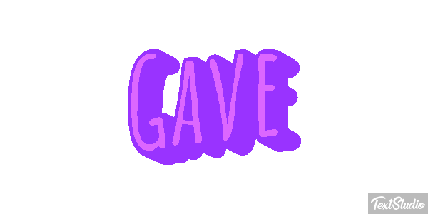 Gave Text effect