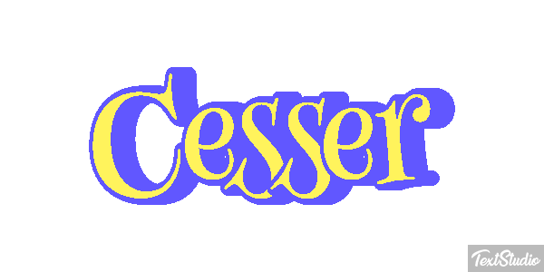 Cesser Efecto de texto
