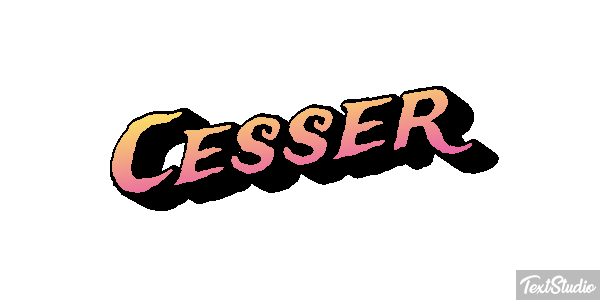 Cesser Efecto de texto