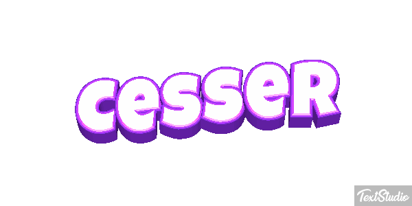 Cesser Efecto de texto