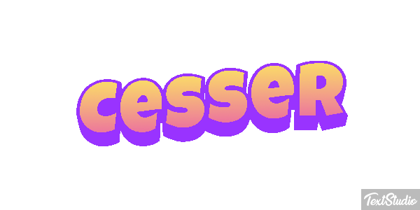 Cesser Efecto de texto