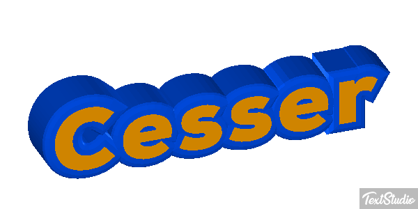 Cesser Efecto de texto