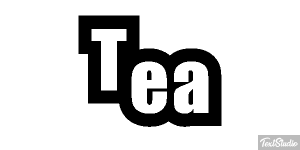 Tea Text effect