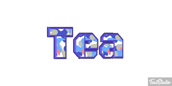 Tea Text effect