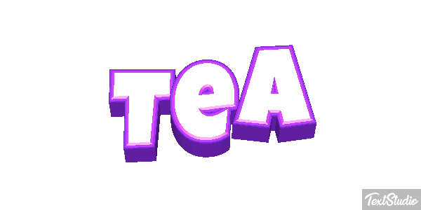 Tea Text effect