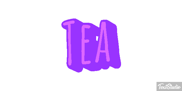 Tea Text effect
