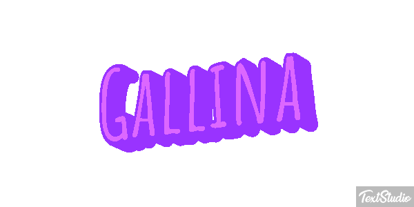 Gallina Efecto de texto