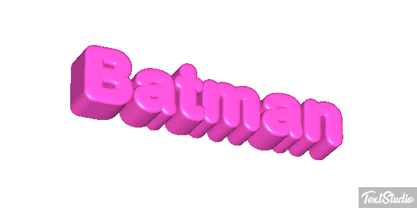 Batman Texteffekt