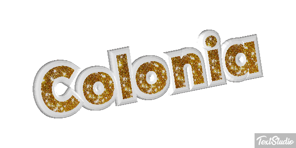 Colônia Efeito do texto