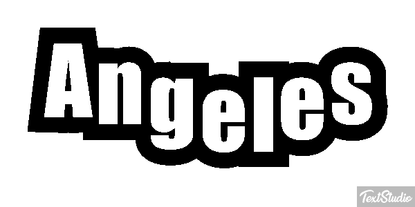 Angeles Text effect