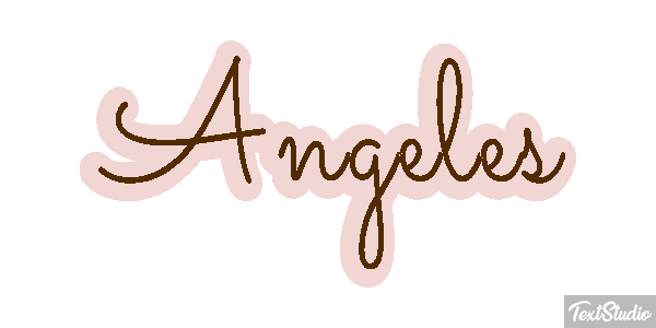 Angeles Text effect