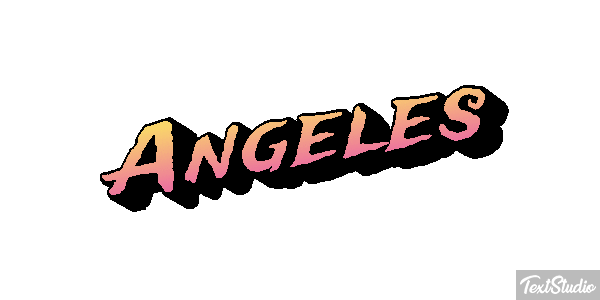Angeles Text effect