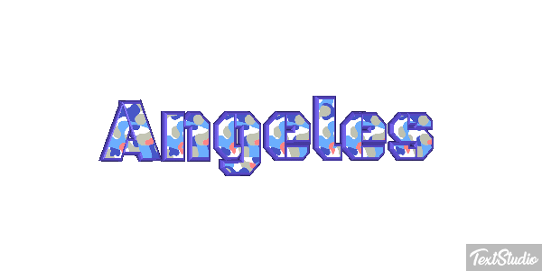 Angeles Text effect