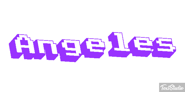 Angeles Text effect