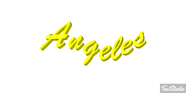 Angeles Text effect