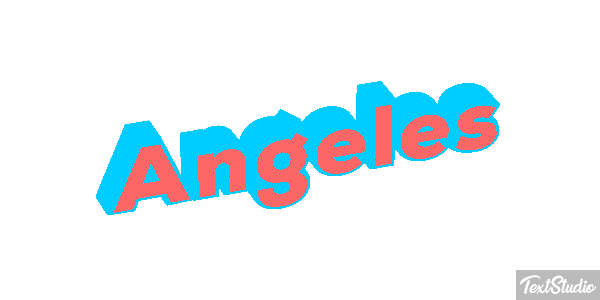 Angeles Text effect