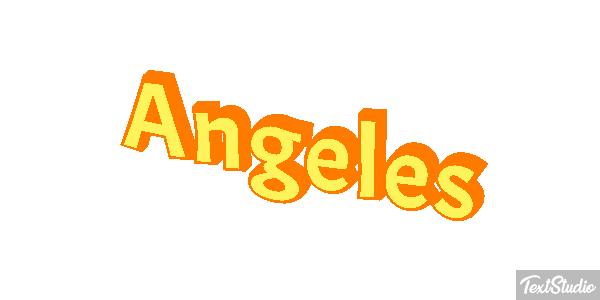 Angeles Text effect