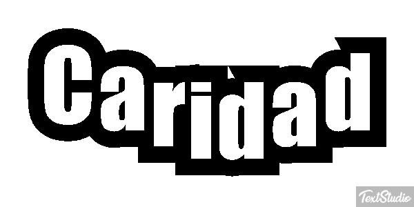 Caridad Efecto de texto