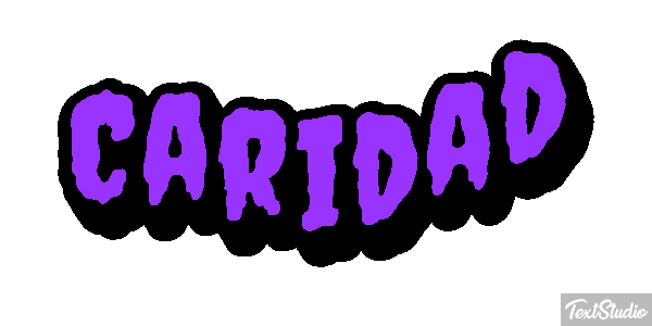 Caridad Efecto de texto