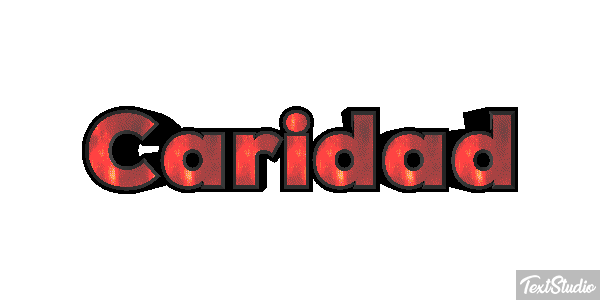 Caridad Efecto de texto