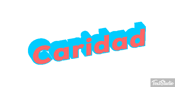 Caridad Efecto de texto