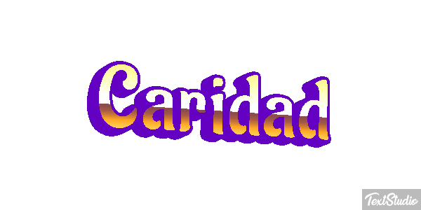 Caridad Efecto de texto