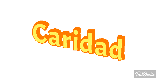 Caridad Efecto de texto