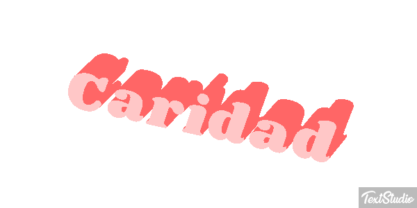 Caridad Efecto de texto