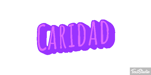 Caridad Efecto de texto