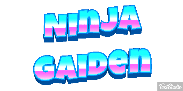 Ninja Gaiden Effetto testo