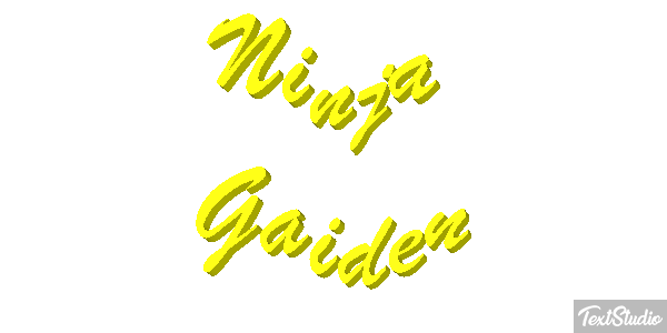 Ninja Gaiden Effetto testo