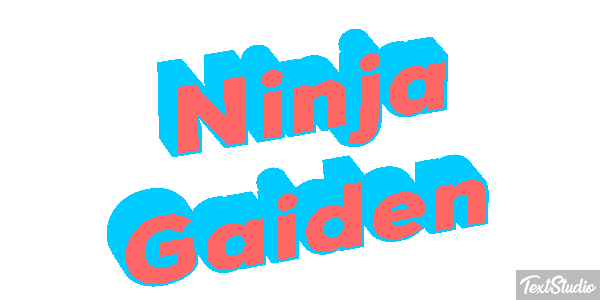 Ninja Gaiden Effetto testo