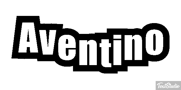 Aventino Текстовый эффект