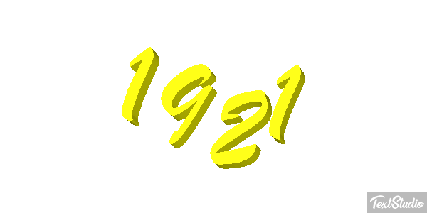 1921 Texteffekt