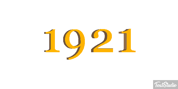 1921 Texteffekt