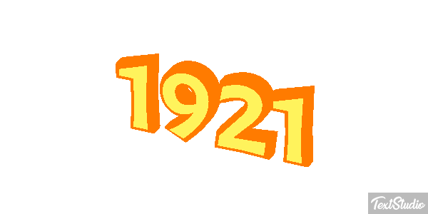 1921 Texteffekt