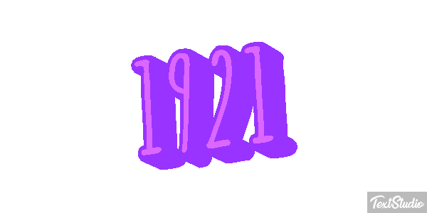 1921 Texteffekt