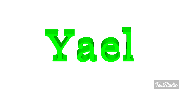 Yael Texteffekt