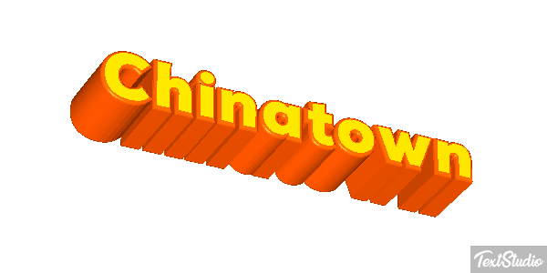 Chinatown テキスト効果