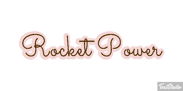 Rocket Power Text effect