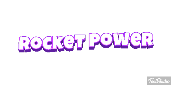 Rocket Power Text effect