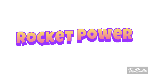 Rocket Power Text effect