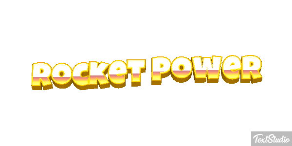 Rocket Power Text effect